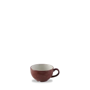 Stonecast Patina Red Rust Cappuccino Cup 12/box